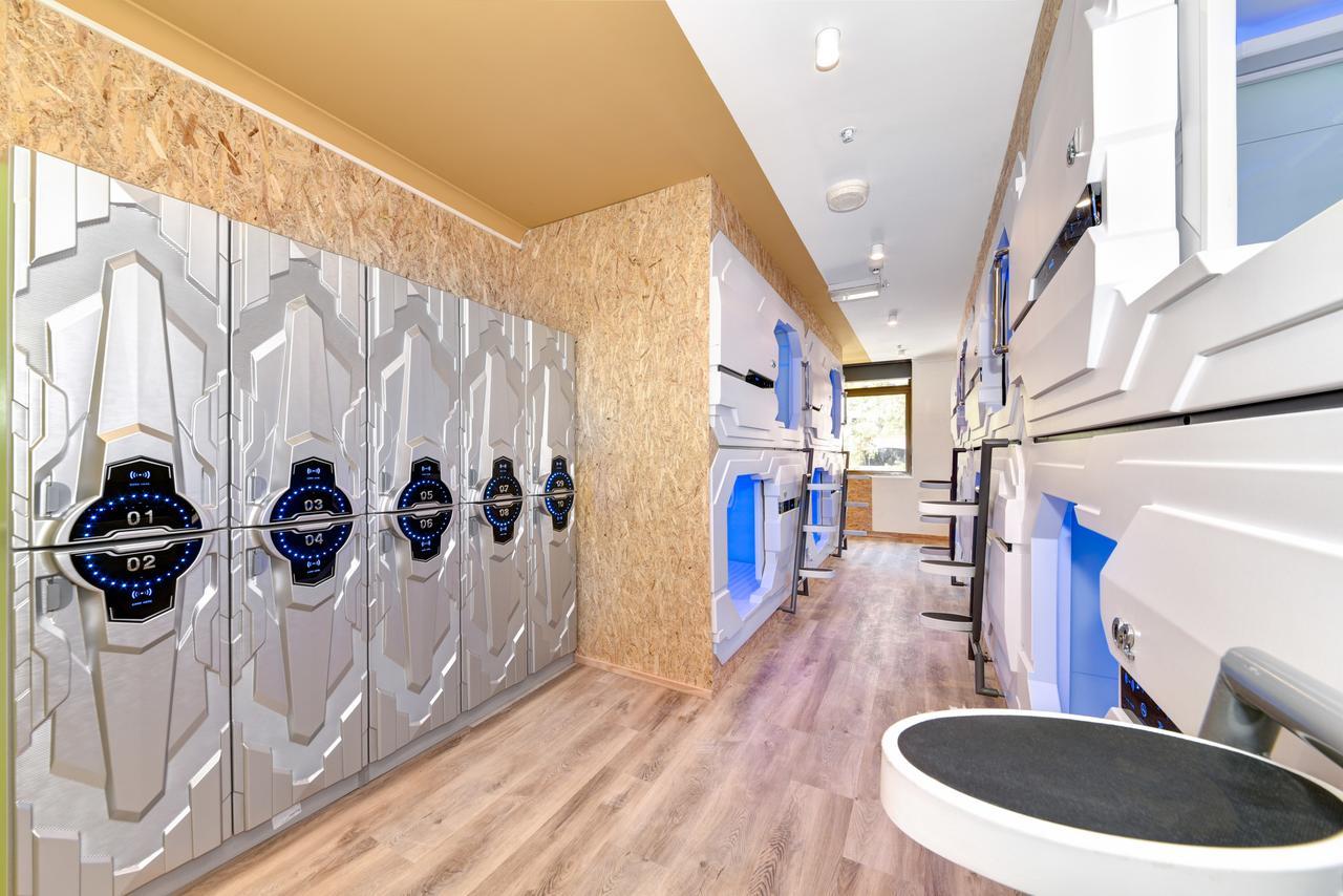 Space Q Capsule Hotel Sydney Luaran gambar